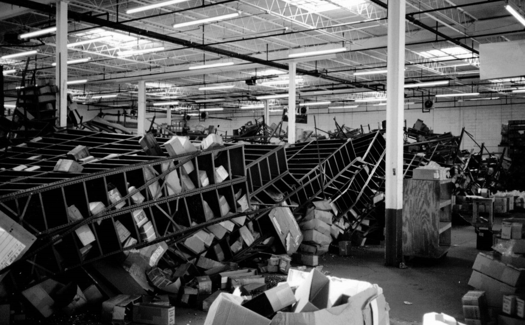 Warehouse Shelving & Rack Collapse